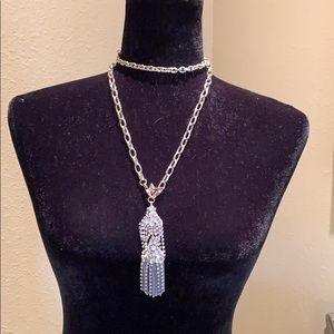 Cabi silver necklace